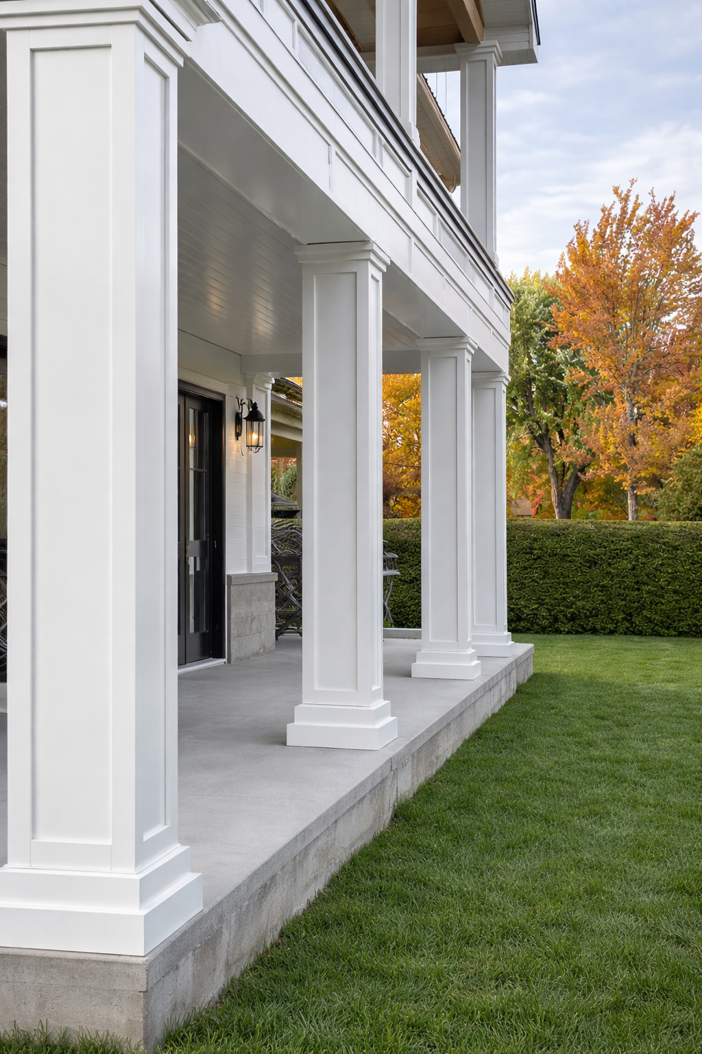 Colonnes PVC cellulaire