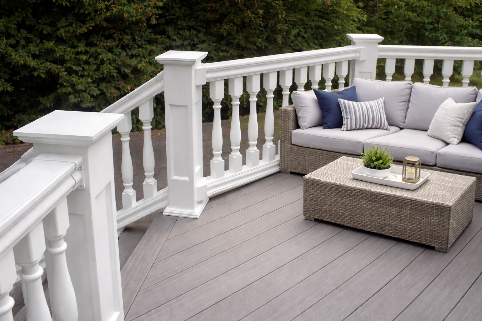 PVC railings